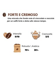 CAPSULE COMPATIBILI DOLCE GUSTO - FORTE E CREMOSO - 50 CAPSULE