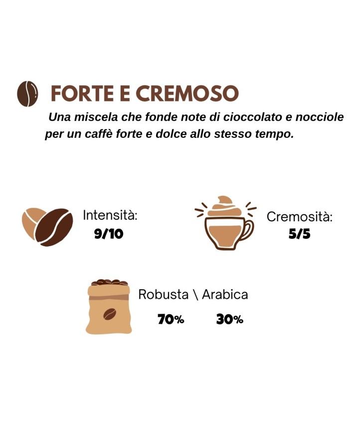 CIALDE ESE 44 - FORTE E CREMOSO - 100 CIALDE